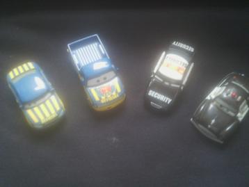 Disney Cars Auto's      Race Officials Team (4 stuks) beschikbaar voor biedingen