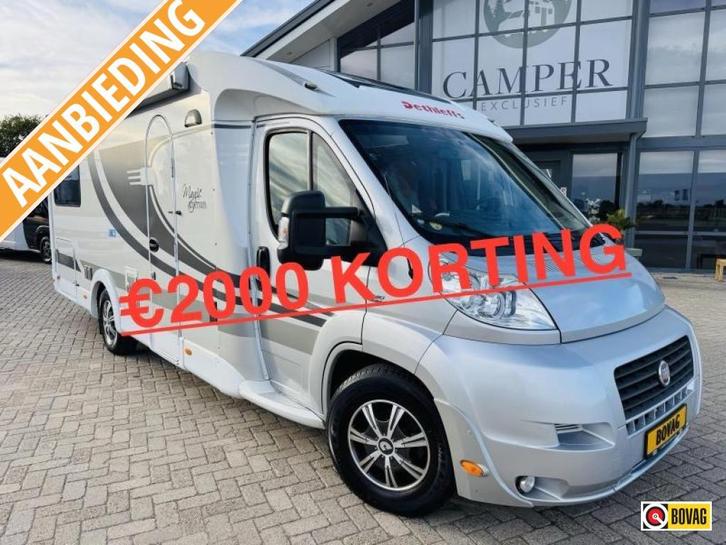 HERFSTSHOW KORTING Dethleffs Magic Edition BM T, Caravans en Kamperen, Campers, Bedrijf, tot en met 3, Half-integraal, Dethleffs