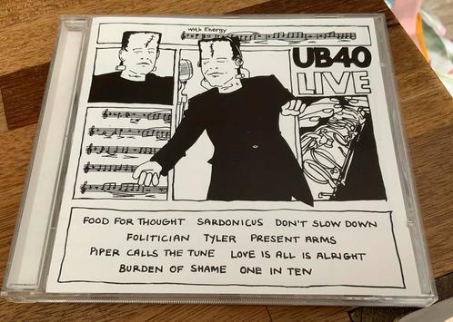 CD UB40 LIVE 2002 DISKY LABEL HOLLAND REGGAE ALI CAMPBELL, Cd's en Dvd's, Cd's | Reggae en Ska, Gebruikt, Verzenden