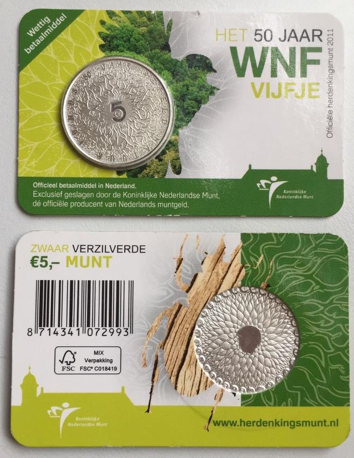 5 Euro herdenkingsmunten, Postzegels en Munten, Munten | Nederland, Euro's, Koningin Beatrix, Ophalen of Verzenden