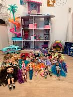 LOL poppenhuis incl poppen en accessoires, Kinderen en Baby's, Speelgoed | Poppenhuizen, Ophalen, Zo goed als nieuw, Poppenhuis