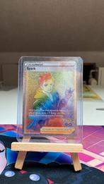 Spark pokemon go full art rainbow Nm, Nieuw, Foil, Ophalen of Verzenden, Losse kaart