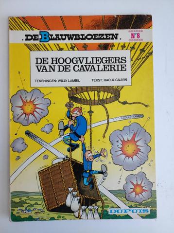 De Blauwbloezen nr 8 De Hoogvliegers van de cavalerie 1976. beschikbaar voor biedingen