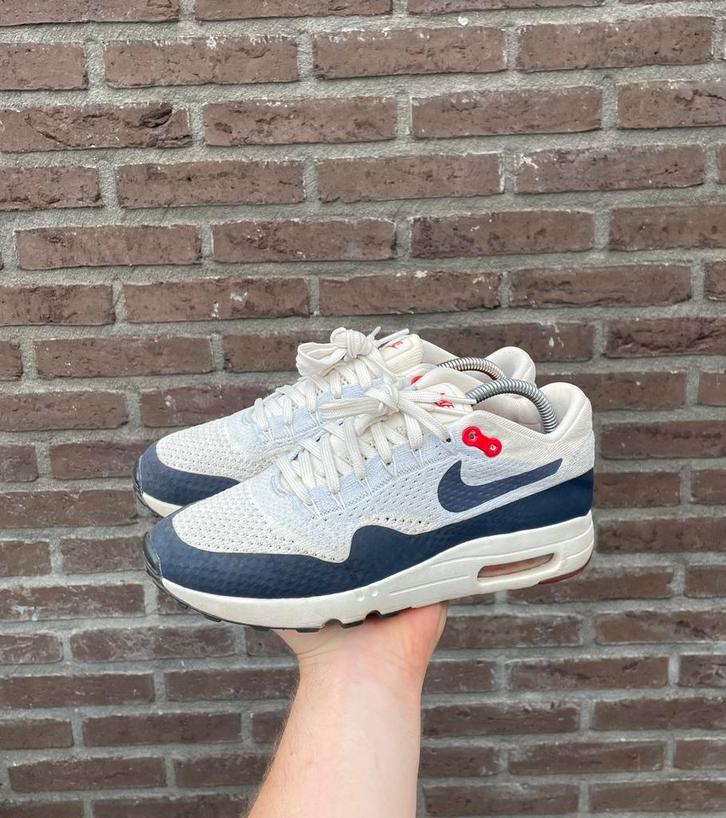 Nike Air Max 1 Ultra 2.0 Fluknit USA, Kleding | Heren, Schoenen, Zo goed als nieuw, Sneakers of Gympen, Overige kleuren, Ophalen of Verzenden