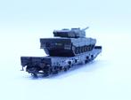 M4FOR 48717 zwaartransport Nederlandse Leopard 2 H0, Hobby en Vrije tijd, Modeltreinen | H0, Treinset, Gelijkstroom of Wisselstroom