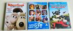 3x Aardman dvd (Wallace & Gromit, Shaun), UK-import, Cd's en Dvd's, Alle leeftijden, Ophalen of Verzenden, Poppen of Stop-motion