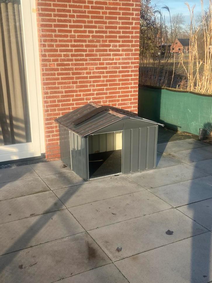 Hondenhok buiten, Dieren en Toebehoren, Hondenhokken, Zo goed als nieuw, 100 cm of meer, 110 cm of meer, Ophalen of Verzenden