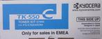 Kyocera TK-550 C, Originele Cyan Toner Cartridge FS-C5200DN, Ophalen of Verzenden, Nieuw, Toner, KYOCERA