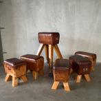 Oude turnbok, turnbokken, kruk, krukje, stoel, turntoestel, Antiek en Kunst, Ophalen