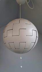 Ikea bollamp wit/groen, Ophalen of Verzenden, Zo goed als nieuw, Kunststof, Minder dan 50 cm