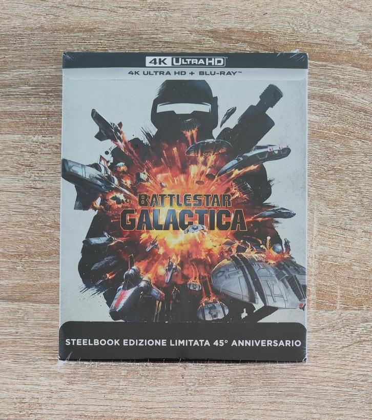 Battlestar Galactica 4K UHD + Bluray (Steelbook), Cd's en Dvd's, Blu-ray, Nieuw in verpakking, Actie, Ophalen of Verzenden
