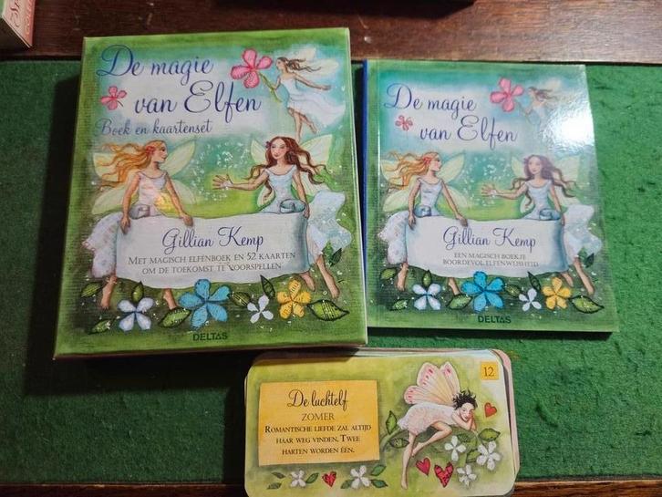 De Magie van Elfen - Boek en Kaartenset, Boeken, Esoterie en Spiritualiteit, Zo goed als nieuw, Achtergrond en Informatie, Spiritualiteit algemeen