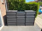 Kliko Ombouw 3 Containers 240 Liter, Tuin en Terras, Bergingen en Tuinkasten, Ophalen of Verzenden, Gebruikt, Hout, Containerberging
