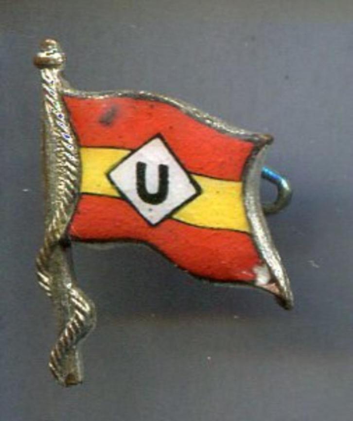 Union Partreederei email rederij broche ( W_151 ), Verzamelen, Speldjes, Pins en Buttons, Zo goed als nieuw, Transport, Verzenden
