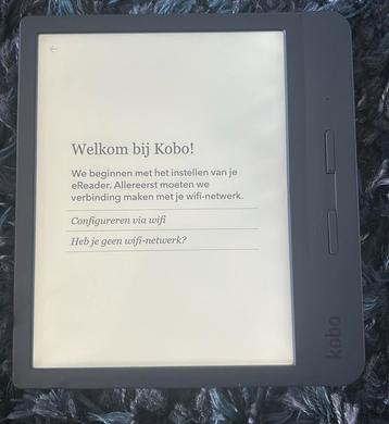 Kobo Libra h2o zwart (zo goed als nieuw) beschikbaar voor biedingen
