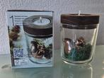 Leonardo Design houten theelichthouder Kerst, met deco, Diversen, Kerst, Ophalen of Verzenden, Zo goed als nieuw