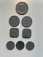 Oorlogsmunten Set - Zink - Verschillende Jaartallen, Postzegels en Munten, Munten | Nederland, Ophalen of Verzenden, Koningin Wilhelmina