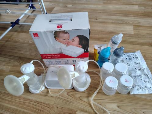 Horigen chicture plus dubbele borstkolf en kolf koeltas, Kinderen en Baby's, Babyvoeding en Toebehoren, Gebruikt, Borstkolf, Ophalen