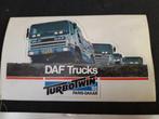 Sticker DAF Paris - Dakar Turbo Twin X1 '88 (x), Ophalen of Verzenden, Zo goed als nieuw, Auto's
