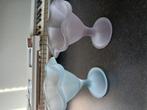 gratis 2 mooie ijscoupes, Ophalen, Overige stijlen, Kop(pen) en/of Schotel(s), Glas