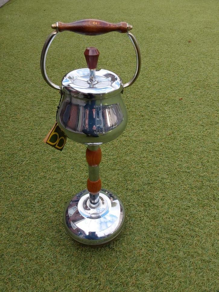 BredeMeijer Asbak op voet/ rookstandaard vintage Design, Antiek en Kunst, Antiek | Woonaccessoires, Ophalen