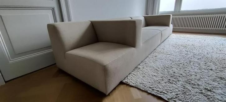 Bank Rambla merk Sur&plus, crèmekleurig, Huis en Inrichting, Banken | Bankstellen, Zo goed als nieuw, Vierpersoons of meer, Stof