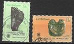 Zimbabwe 1983 Commonwealth Day sculpturen, Verzenden, Zimbabwe, Gestempeld