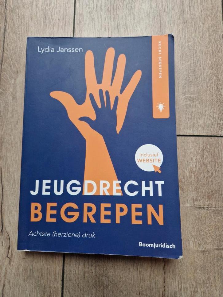 Lydia Janssen - Jeugdrecht begrepen, Boeken, Wetenschap, Zo goed als nieuw, Sociale wetenschap, Ophalen of Verzenden