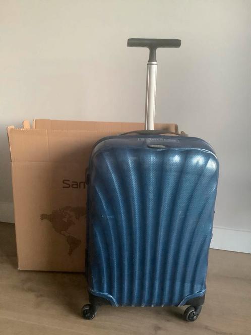 Samsonite Lite Shock 55 cm hand luggage, Sieraden, Tassen en Uiterlijk, Koffers, Zo goed als nieuw, Hard kunststof, Ophalen