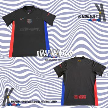 Barcelona x Travis Scott Away jersey  beschikbaar voor biedingen