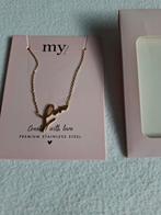 Goudkleurige ketting My Jewellery leuk voor valentijn, Ophalen of Verzenden, Nieuw, Goud, Overige materialen