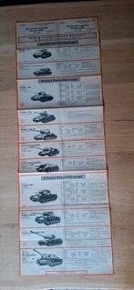 Originele Duitse pamflet tank herkenning., Ophalen of Verzenden, Landmacht, Duitsland, Foto of Poster