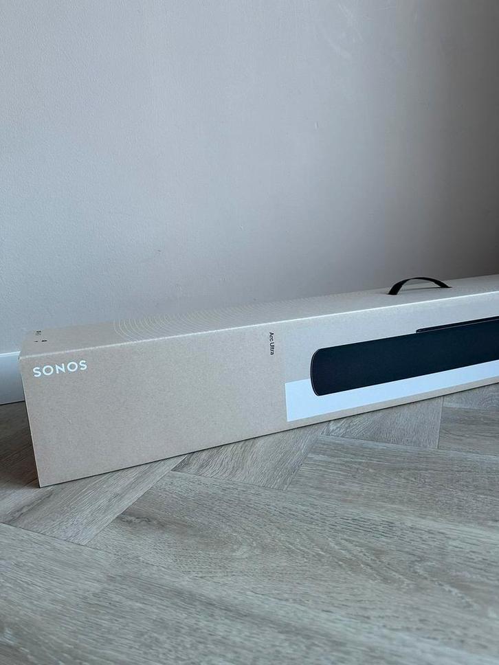 Sonos Arc Ultra met muurbeugel *Nieuw*, Audio, Tv en Foto, Soundbars, Nieuw, Bluetooth, Met ingebouwde subwoofer, Met externe subwoofer