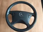 Mercedes multifunct. leder stuur W210 S210 W208 inkl.airbag, Gebruikt, Ophalen of Verzenden, Mercedes-Benz