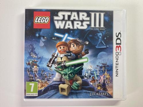 LEGO STAR WARS III: THE CLONE WARS – NINTENDO 3DS, Spelcomputers en Games, Games | Nintendo 2DS en 3DS, Zo goed als nieuw, Avontuur en Actie