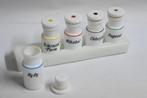 Becht Derfla apotheek medicijn flesjes persglas opaline glas, Antiek en Kunst, Antiek | Glas en Kristal, Ophalen of Verzenden