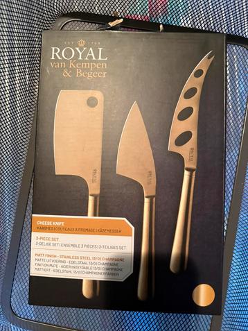 Royal van Kempen & Begeer kaas messen beschikbaar voor biedingen