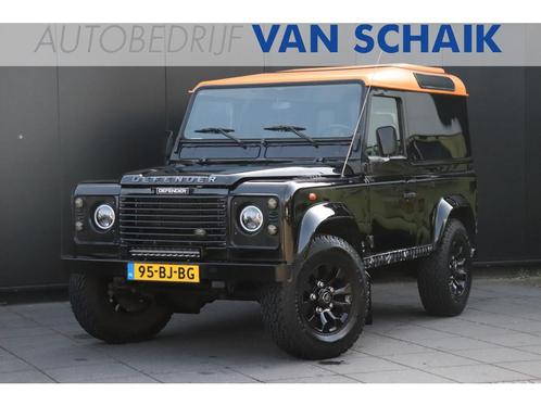 Land Rover Defender 2.5 Td5 HT 90" | ELEK. RAMEN | TREKHAAK, Auto's, Bestelauto's, Te koop, 4x4, Alarm, Elektrische ramen, Startonderbreker