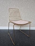 Gouden stoel, Huis en Inrichting, Stoelen, Ophalen, Overige kleuren, Zo goed als nieuw, Metaal