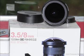 Samyang 8mm/f3.5 CSII lens Pentax-K