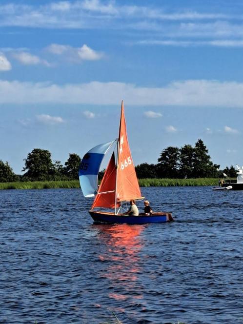 Zeilboot, Watersport en Boten, Open zeilboten, Gebruikt, Overige typen, 3 tot 6 meter, Hout, Geen motor, Ophalen
