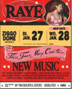 Raye 3x tickets Amsterdam 27 Januari, Drie personen of meer, Januari