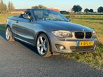 BMW 1-Serie 2.0 118I Cabrio 2012 Grijs, Auto's, BMW, 1-Serie, 1995 cc, Zwart, Cabriolet