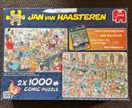 Jan van Haasteren Puzzel 2x1000 stukjes, Hobby en Vrije tijd, Denksport en Puzzels, Ophalen of Verzenden, 500 t/m 1500 stukjes