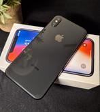iPhone X 64GB Space Grey – Altijd met hoesje & screenprotect, Ophalen, Zwart, IPhone X, Zo goed als nieuw