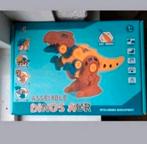 Dinosaurus bouwpakket, 4 verschillende dinosauriërs. Nieuw, Kinderen en Baby's, Speelgoed | Actiefiguren, Ophalen of Verzenden