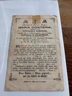 Zeer Oud - Oosterik Maria 1793-1871 Saasveld  x Kemerink, Ophalen of Verzenden, Bidprentje