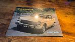 Peugeot 404 Openklap Brochure 1961 NL, Ophalen of Verzenden, Zo goed als nieuw, Peugeot