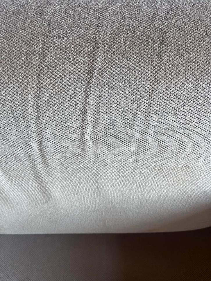 Fijne lichtbruine 3-zitsbank (214cm), Huis en Inrichting, Banken | Bankstellen, Zo goed als nieuw, Rechte bank, Driepersoons, 200 tot 250 cm