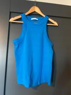Mooi blauw aangeslotej topje Mango te koop maat XL, Mango, Blauw, Maat 46/48 (XL) of groter, Ophalen of Verzenden